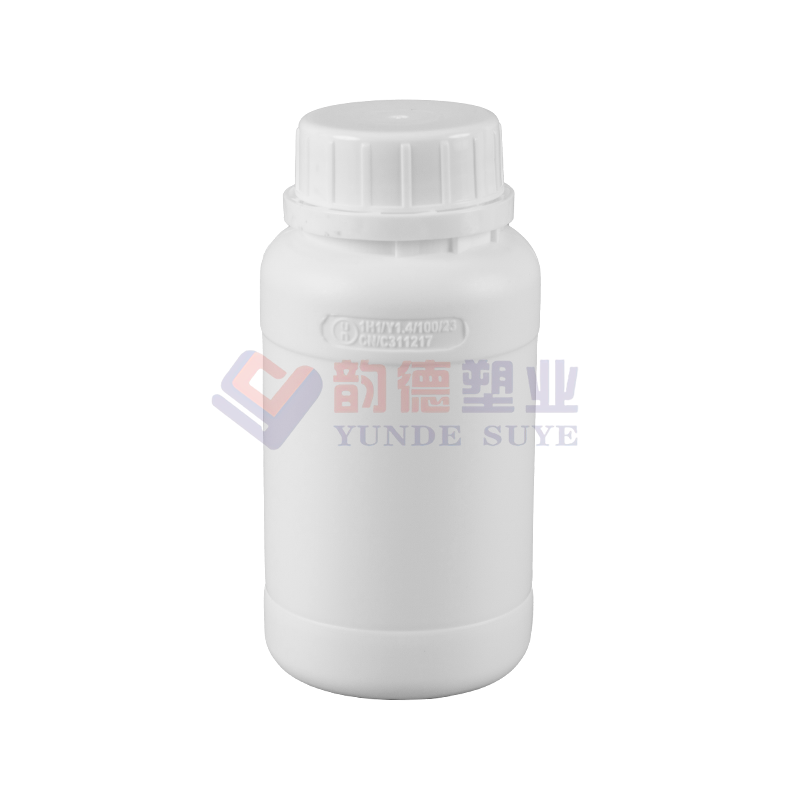 Kalınlaştırılmış Yarı Saydam Florür Bariyerli Yuvarlak Şişe 250ml-01
