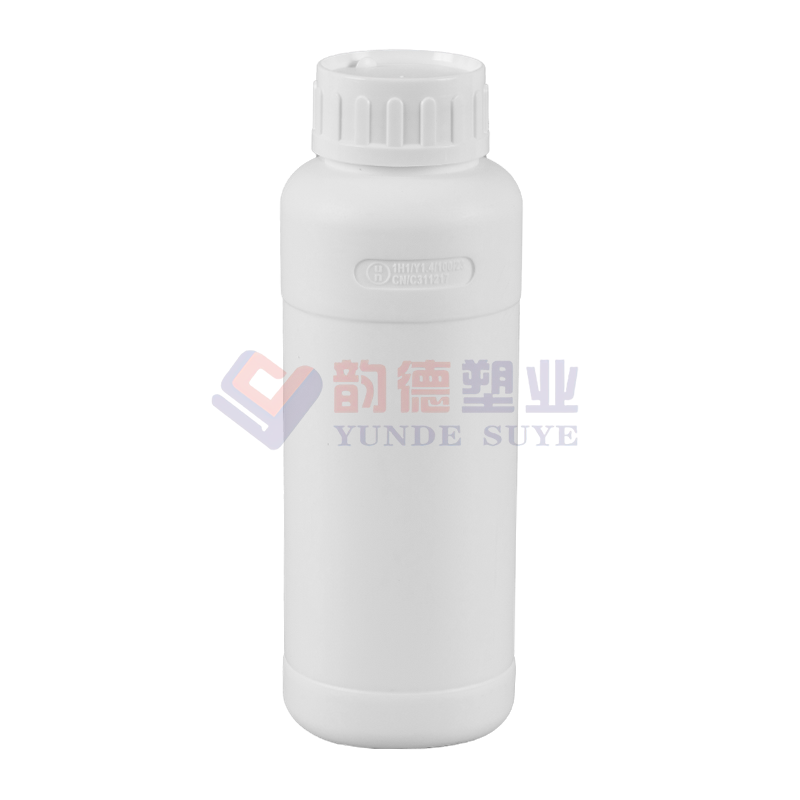 Dayanıklı Büyük Depolama Florür Yuvarlak Şişe 500ml-02 (Kalınlaştırılmış Versiyon)