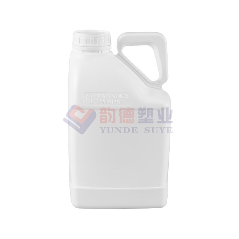 Saf Beyaz Plastik Florlu Kare Namlu 5L-03