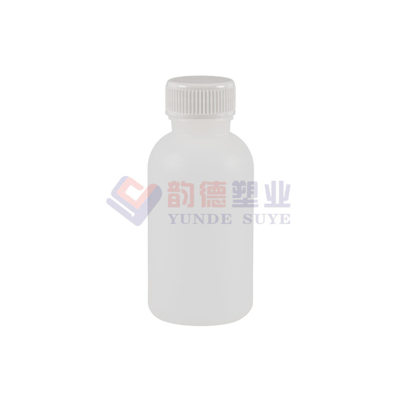 PP Kapaklı Kimyasal Kalınlaştırılmış HDPE Yuvarlak Şişe 100ml-01（A）